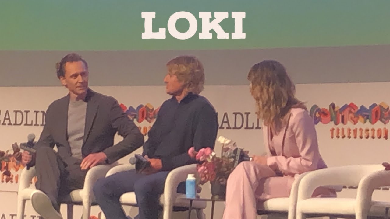 Q&A with ACTORS of tv serie LOKI: TOM HIDDLESTON, OWEN WILSON, SOPHIA DI MARTINO