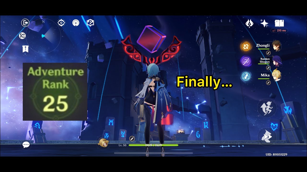 When AR 25 Finally Reach Spiral Abyss Floor 12