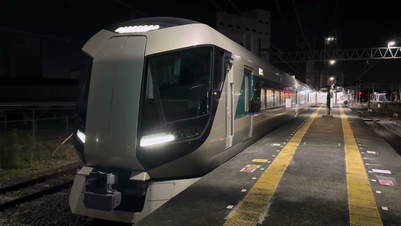 [4K] 赤城駅発車 リバティりょうもう浅草行き 東武桐生線