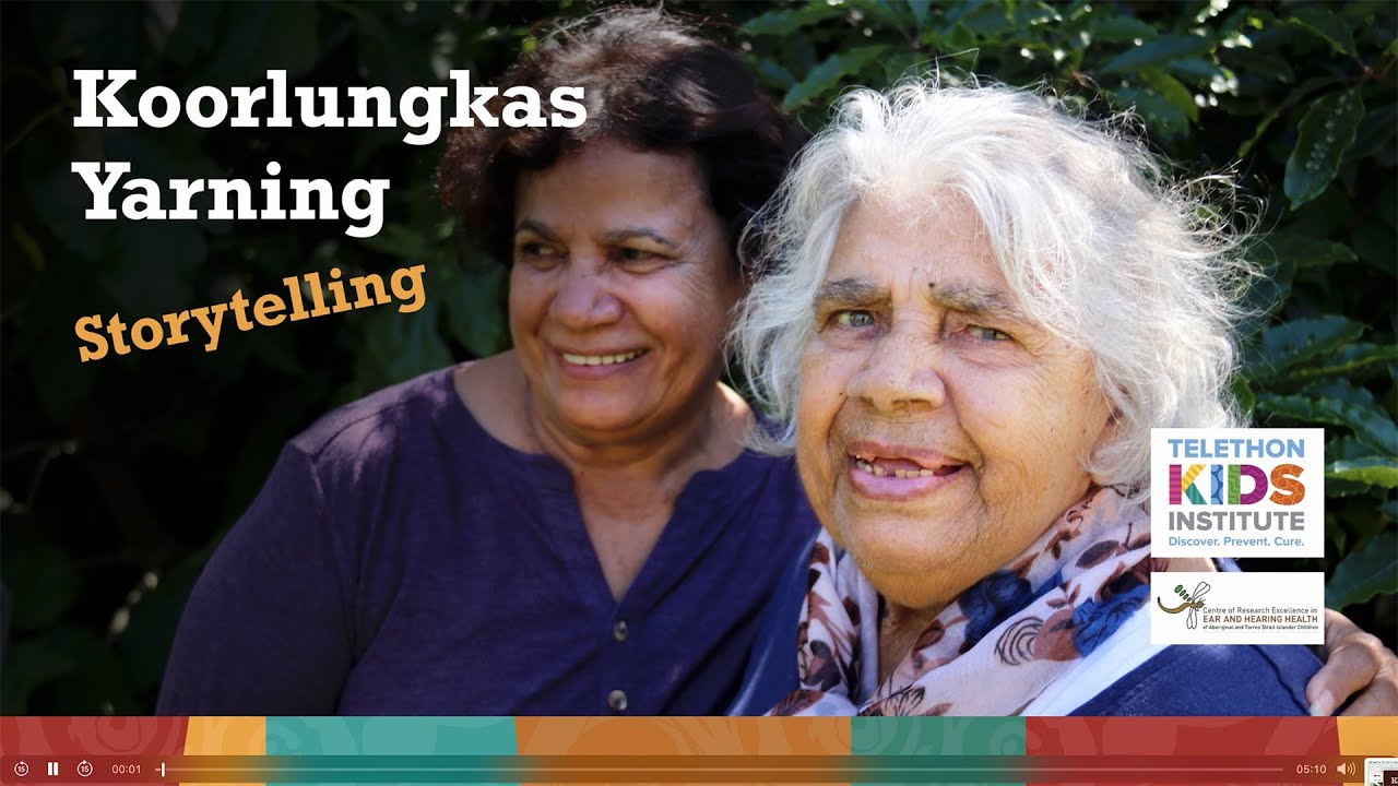 Telethon Kids Institute  |  Koorlungkas Yarning | The Power of Storytelling in Early Learning