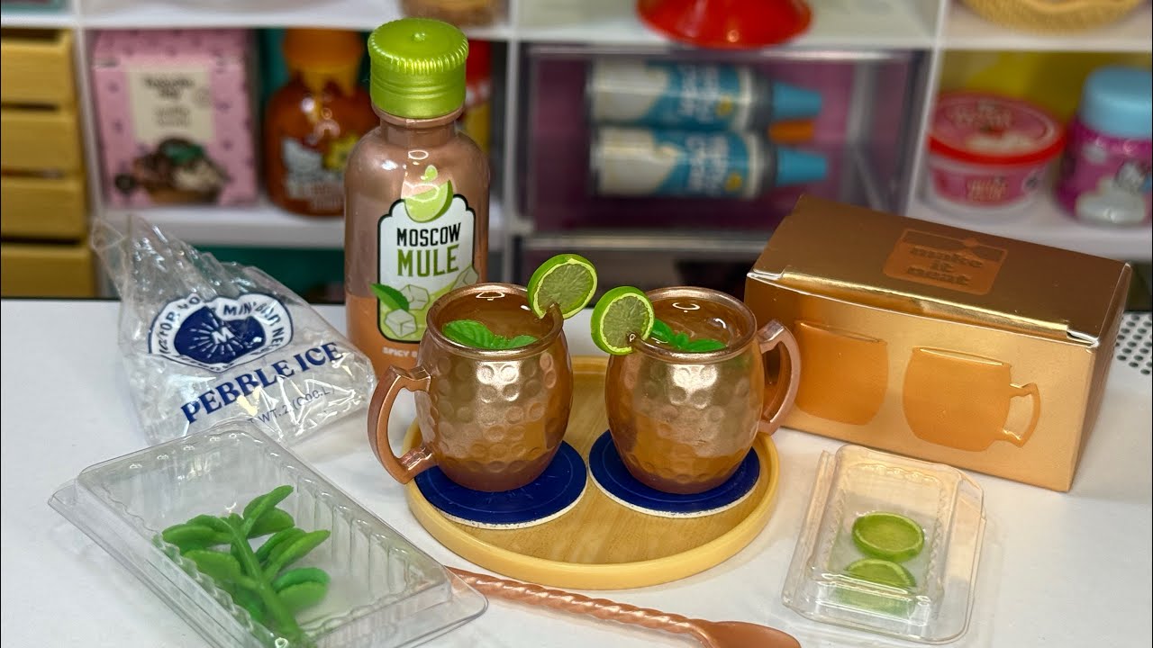Miniverse Holiday Happy Hour! Putting Together! (Moscow Mule) MiniDrinkMas! Day 6