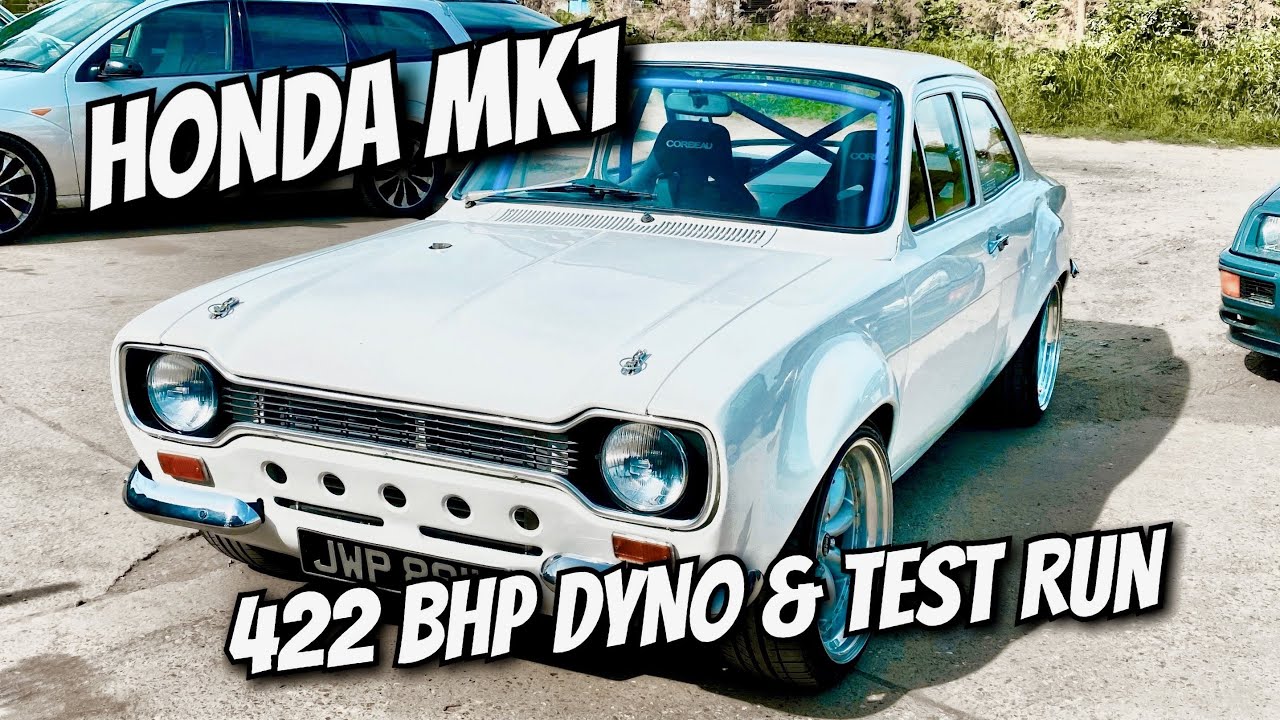TURBO MK1 ESCORT 400+ BHP HONDA - DYNO DAY & TEST DRIVE