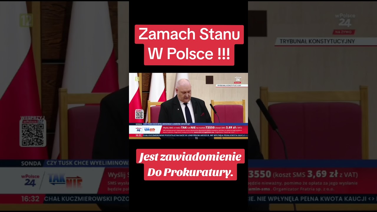 Zamach stanu w Polsce ! #zamachstanu #news #trybunał