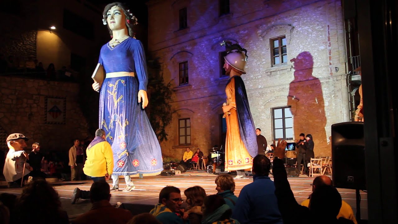 Ball Nou dels Gegants Vells de Matadepera - 10è aniversari dels Gegants Nous de Calafell (1/2/2014)