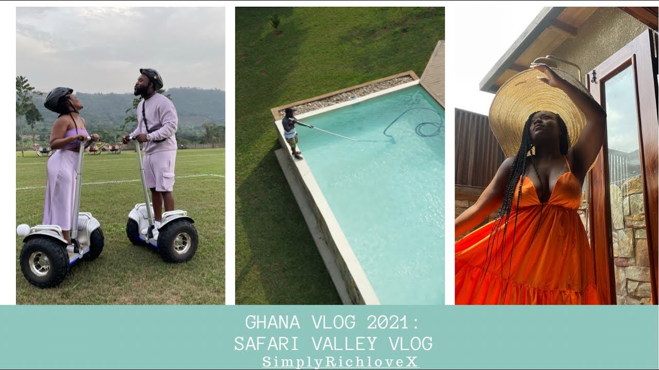 GHANA VLOG 2021| WE SPENT HIS BIRTHDAY AT THE BEST RESORT IN GHANA| SAFARI VALLEY VLOG