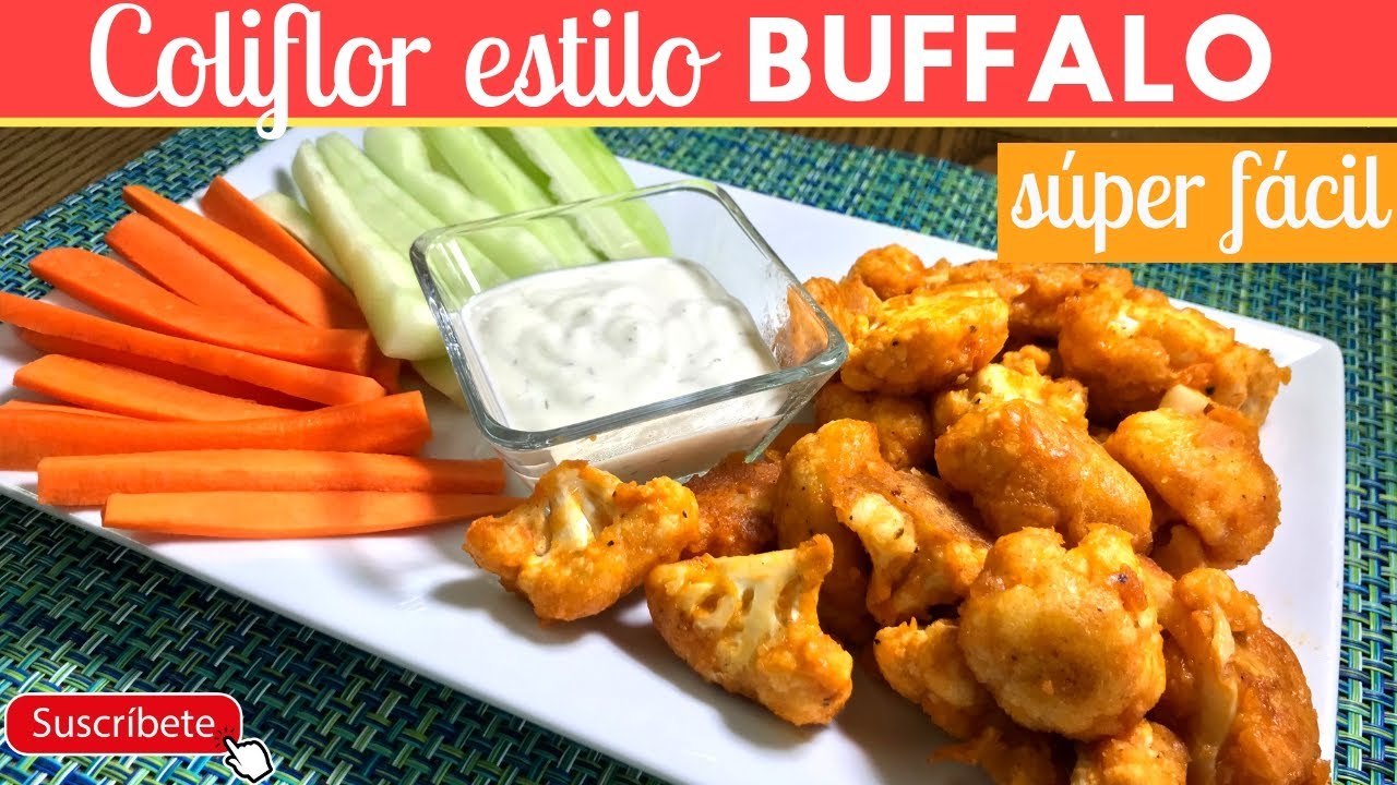 Cómo cocinar Coliflor estilo Buffalo  | Cocina de Addy
