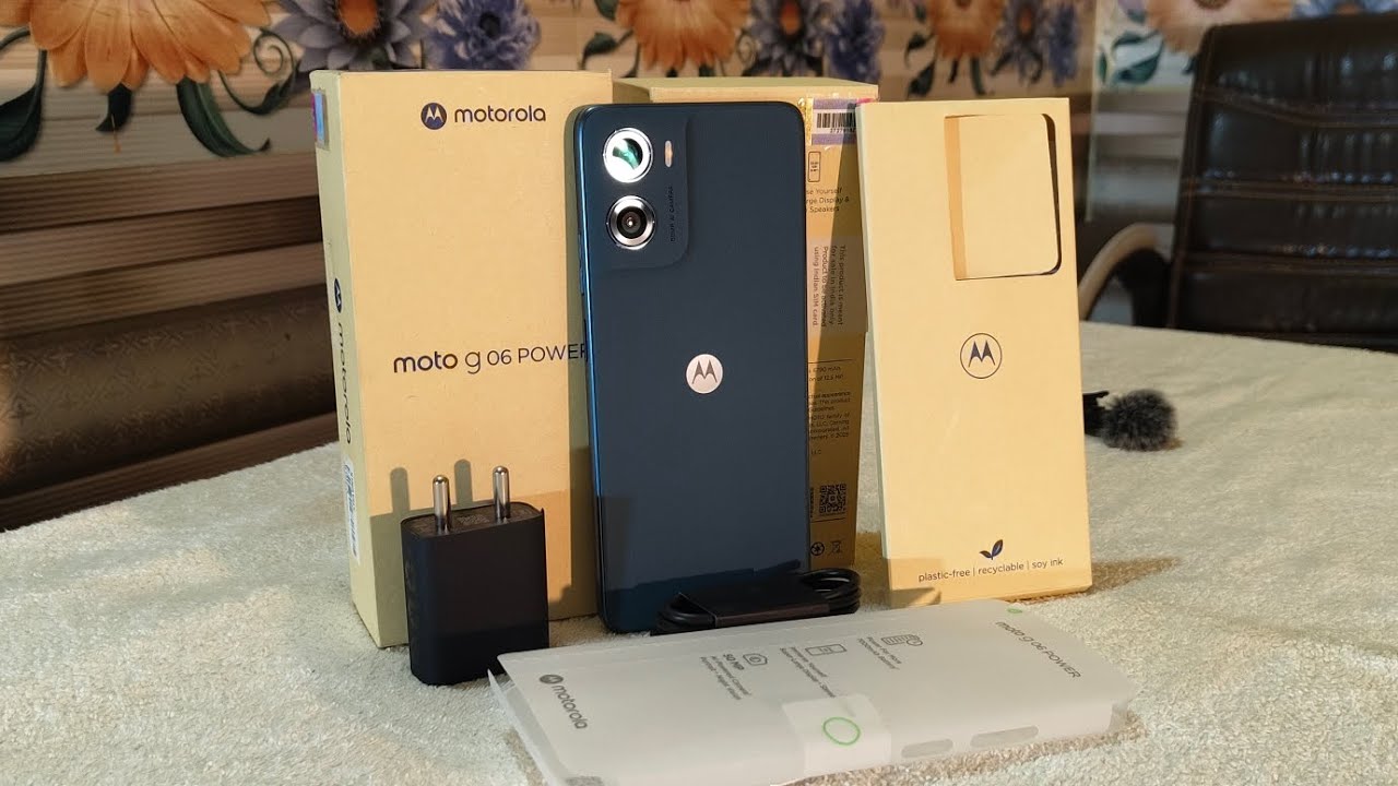 The Moto G06 Power is a budget Android smartphone from Motorola, launched in late 2025