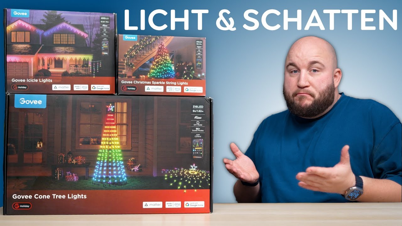 Weihnachten wird Smart! - Govee Weihnachtsbeleuchtung mit Matter im Test