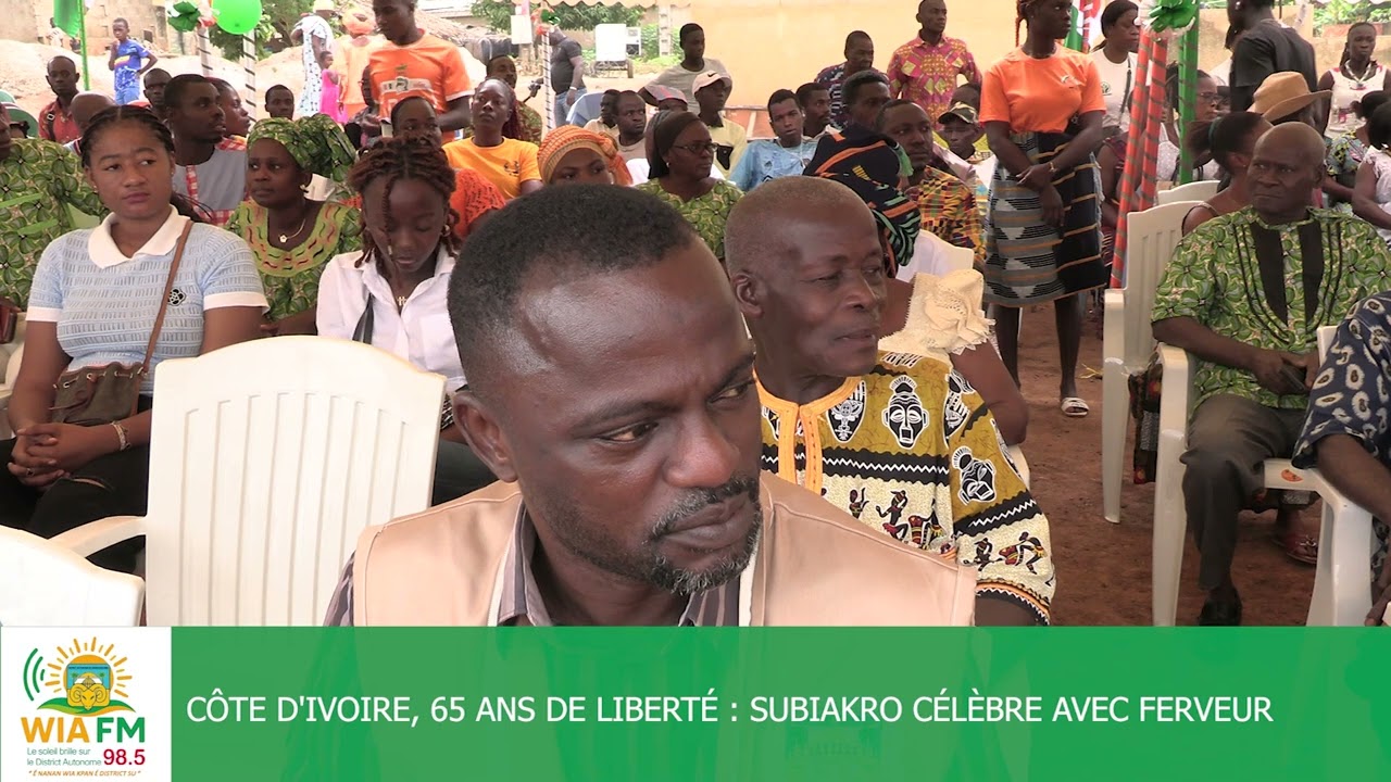 SUBIAKRO fête le 65ème anniversaire de la Côte d’Ivoire