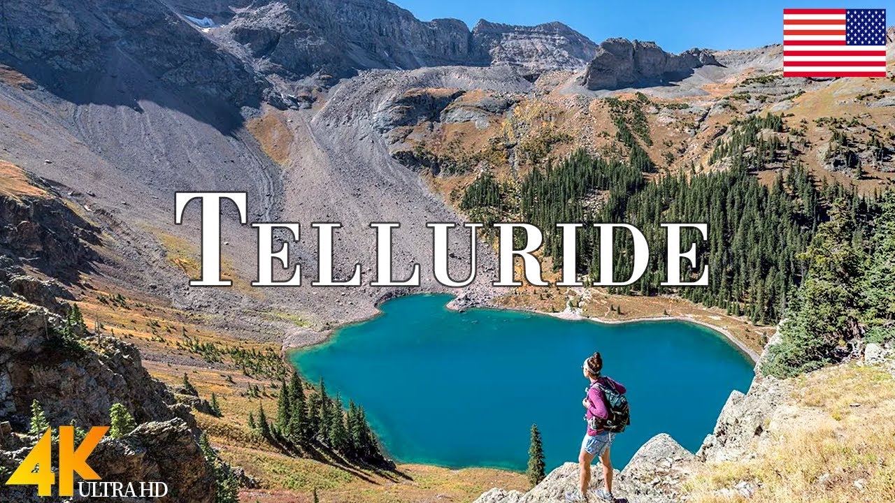 Telluride, Colorado 4K Ultra HD &bull; Stunning Footage, Scenic Relaxation Film with Calming Music.
