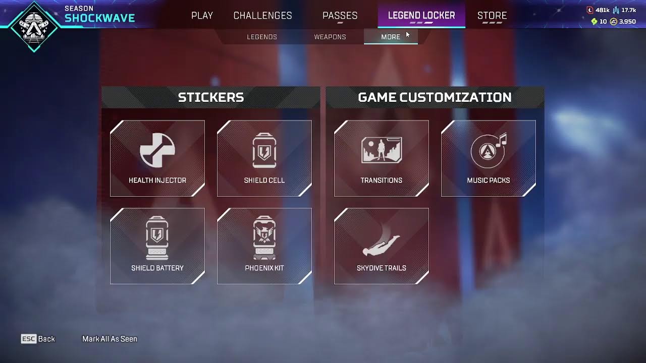 Apex S22 Shockwave. E-District? Night clubs? Akimbo 06x?