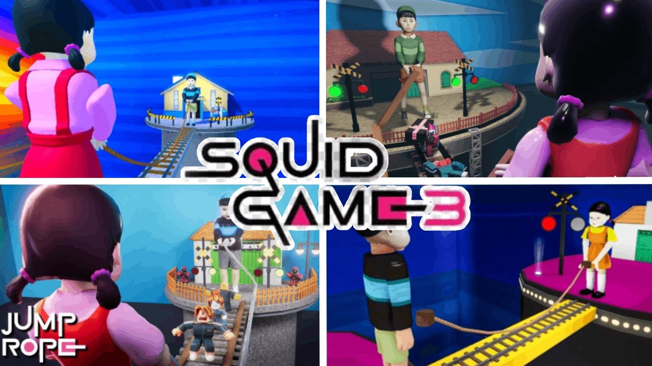 SQUID GAME 3 - Evolution of Jump Rope | Roblox