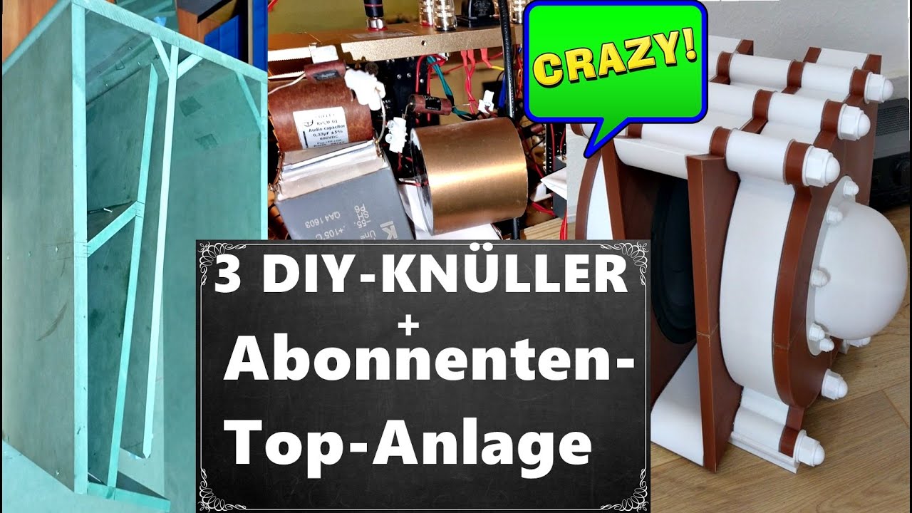 3 DIY-Projekte + 1Topanlage von Abonnenten       #hifiaudio #audiophile #hiendaudio