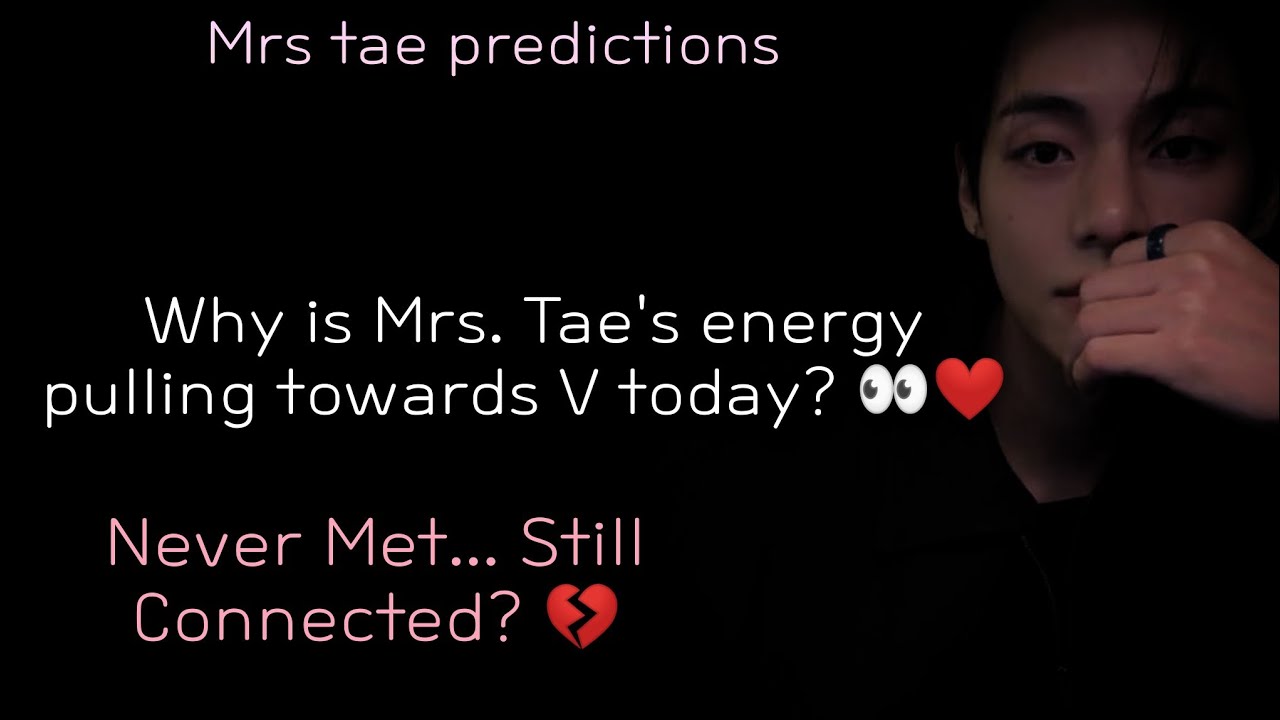 What are MRS Tae's feelings for BTS V today? 🙆Never Met... Still Connected? 💔 #taehyung #mrs tae ❤️