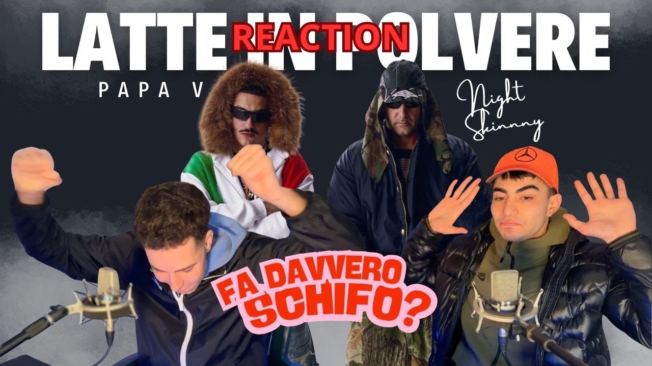 LATTE IN POLVERE PAPA V NIGHT SKINNY Reaction Mi Viene Da Vomit