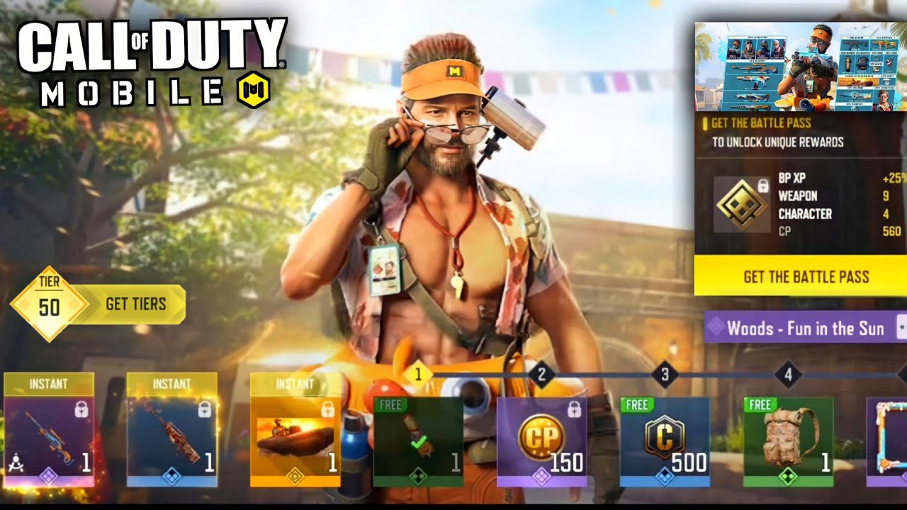 *NEW* Detailed Season 7: Heat Wave Battle Pass Look! All Rewards & Gameplay! Codm Season 7!