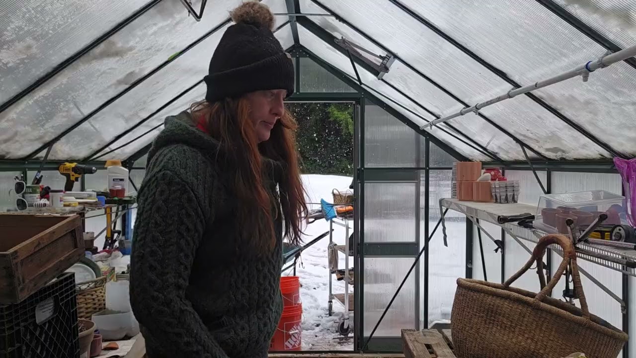 PACIFIC NORTHWEST VIBES - GREENHOUSE CLEANUP Part 1