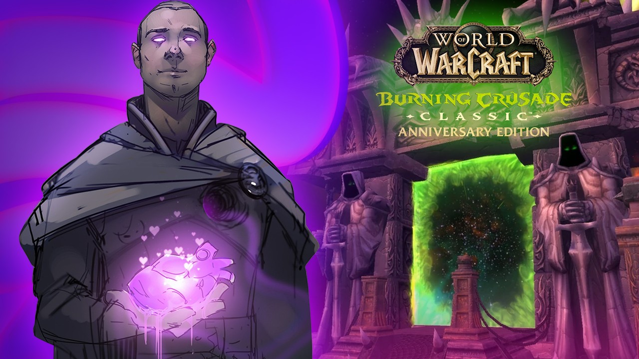 Dark Portal opens tomorrow I am not prepared 💜 Fresh Rogue (WoW TBC Classic Anniversary Edition)