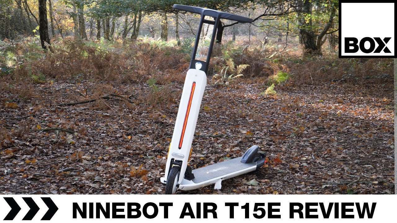 Ninebot Air T15E Electric Scooter Review - Segway's New Premium Electric Kickscooter!