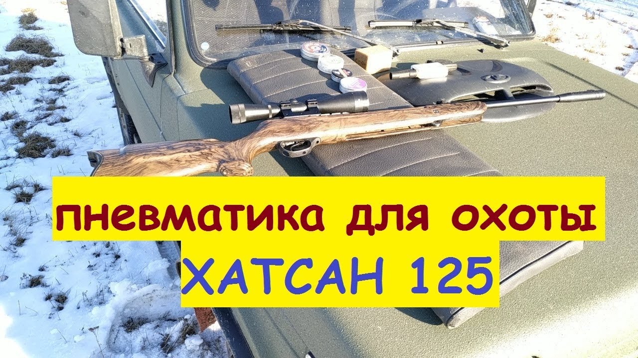 Самая мощная пневматическая винтовка. Хатсан 125.