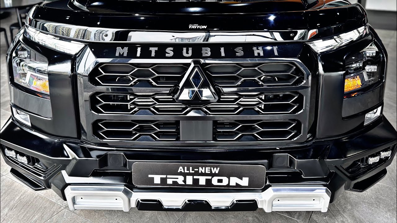 New 2025 Mitsubishi Triton Athlete 2.4L Mivec 2-Stage Turbo Diesel | exterior and interior details