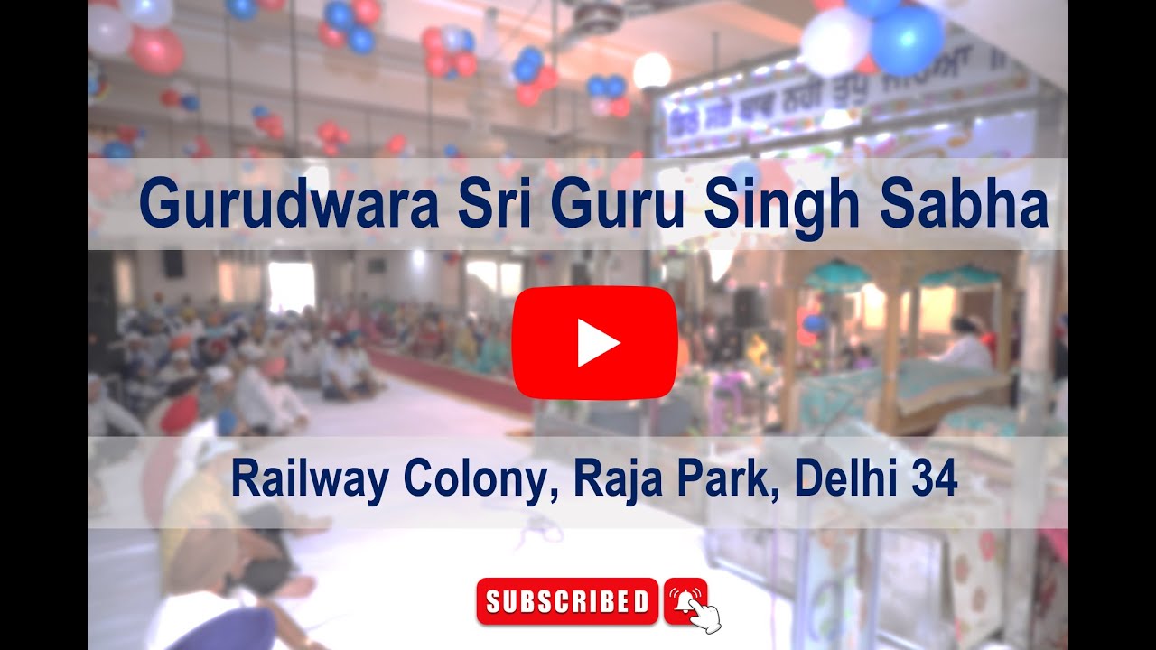 Gurdwara Sri Guru Singh Sabha, Railway Colony, Raja Park, Delhi 34 Sun, 01-Mar-26