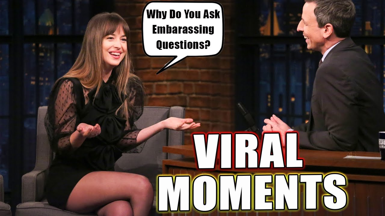 Celebrities Viral Moments On Talk Shows