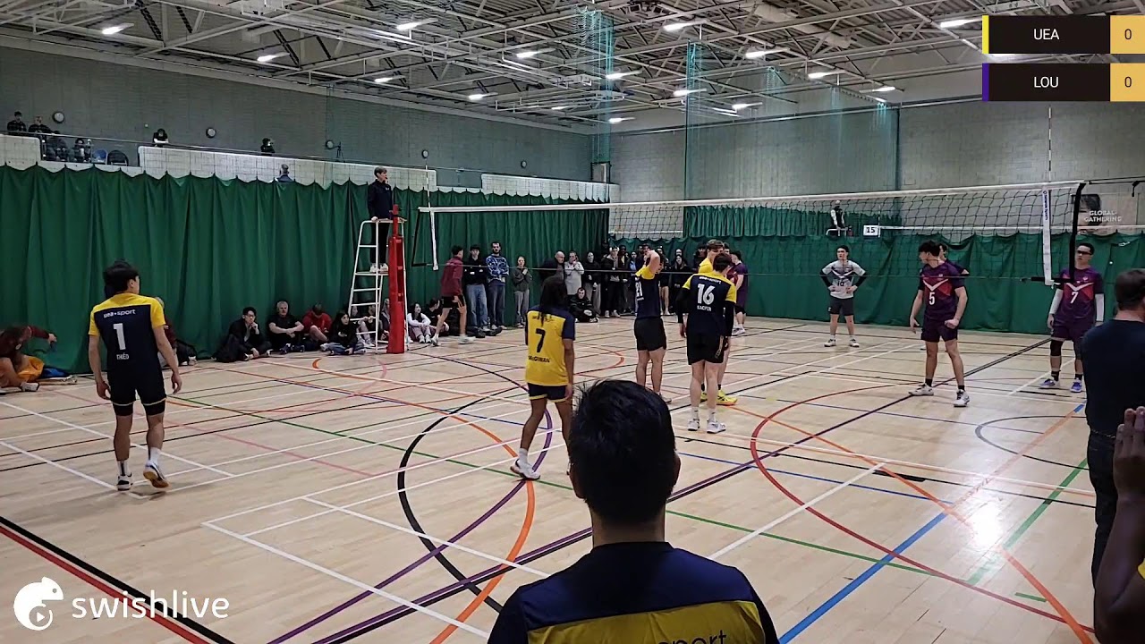 Volleyball England Men's Student Cup Finals | UEA VS Loughborough University