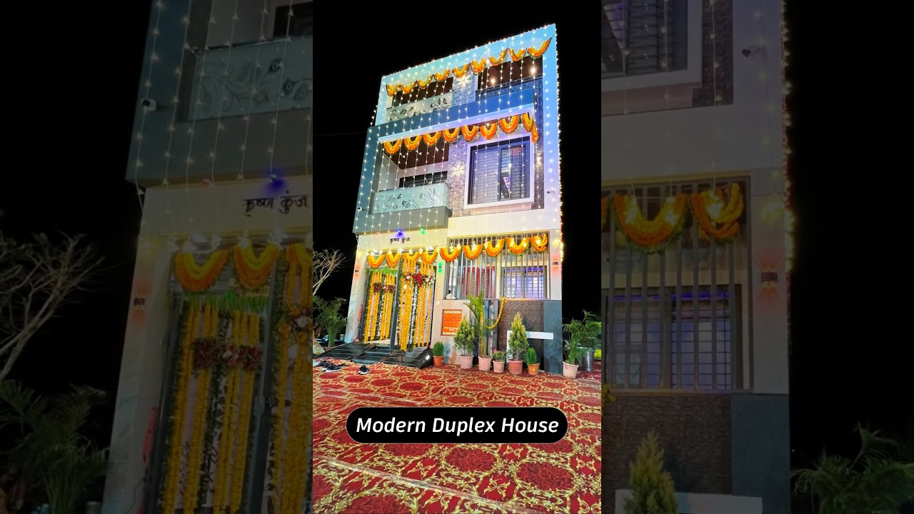 20x50 Modern Duplex House Design #shorts #modernduplex #home #2bhkhousedesign #modernhouse