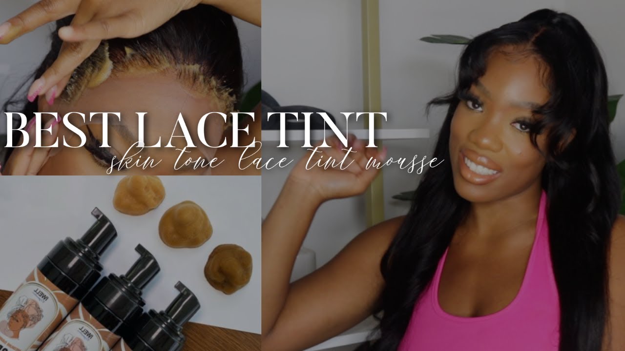 *NEW* THE NEWEST EASIEST WAY TO MELT YOUR LACE FT. IWELL SIGNATURE LACE TINT MOUSSE | Zahria Shant&iacute;