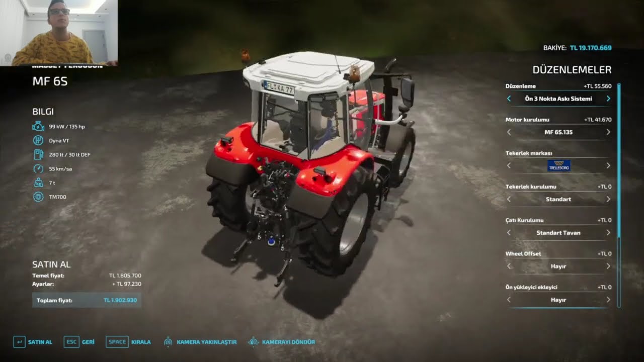 Farming Simulator gerçek hayat 1 ( babama yakalandım)