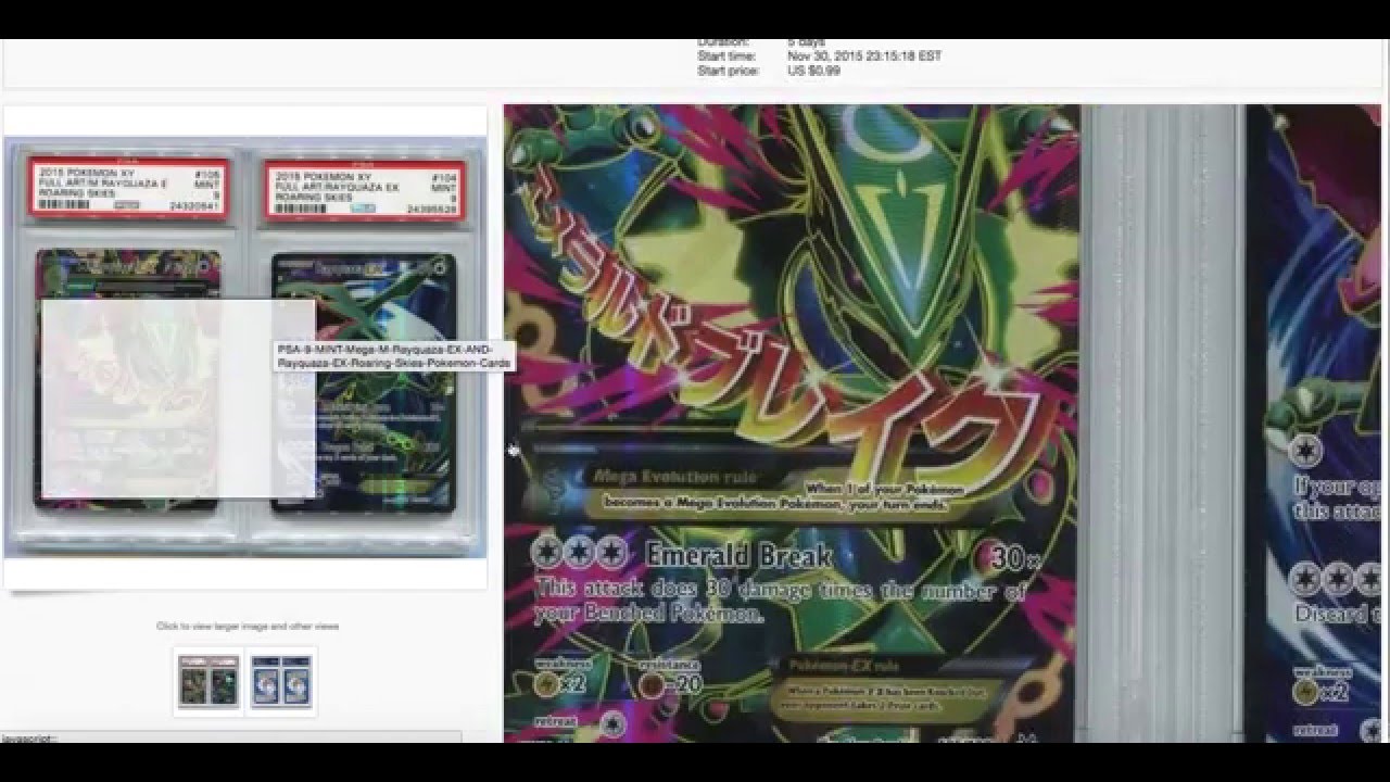 AWESOME 0.99c PSA card auctions up on eBay! Ending Soon!! Worldwide shipping!
