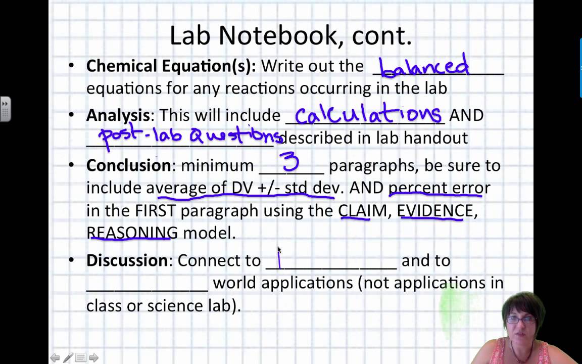 Setting Up Your Lab Notebook