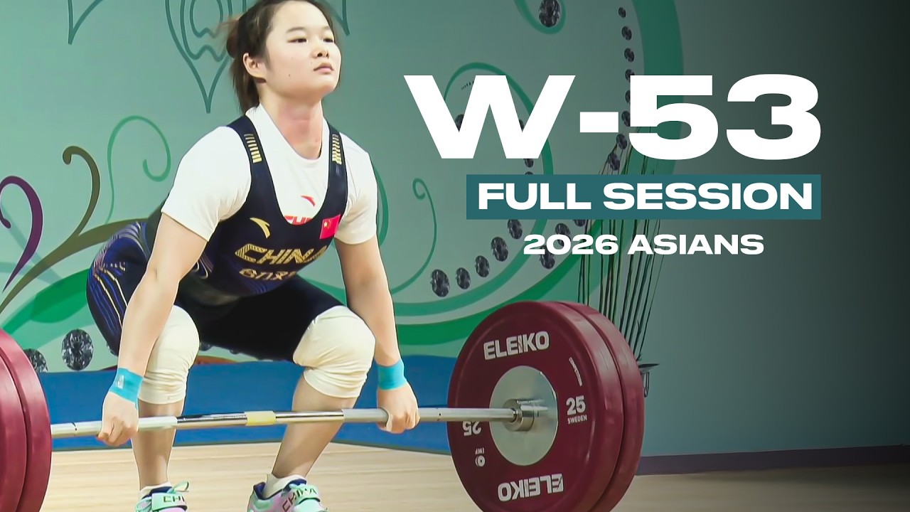 Women's -53kg 2026 Asian Weightlifting Championships | Full Session