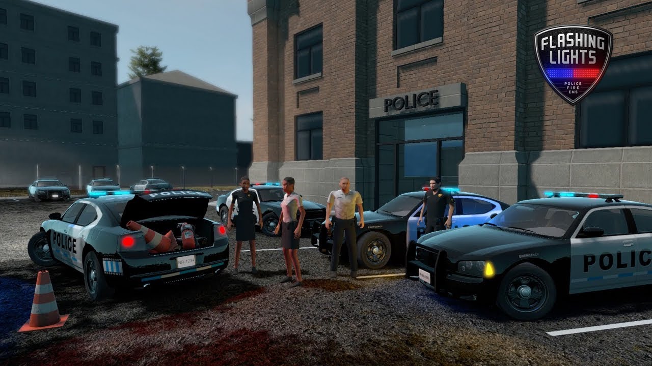 Flashing Lights (Police Simulator) Gameplay