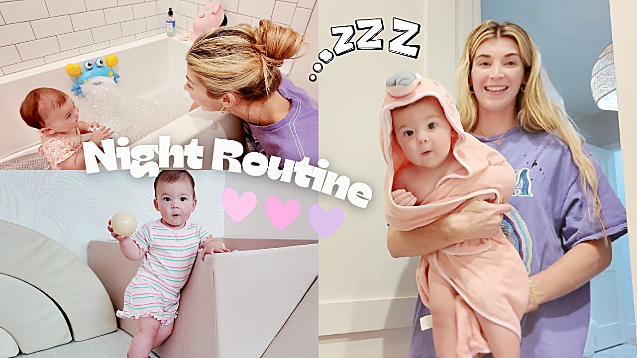 Night Time Routine with a BABY!