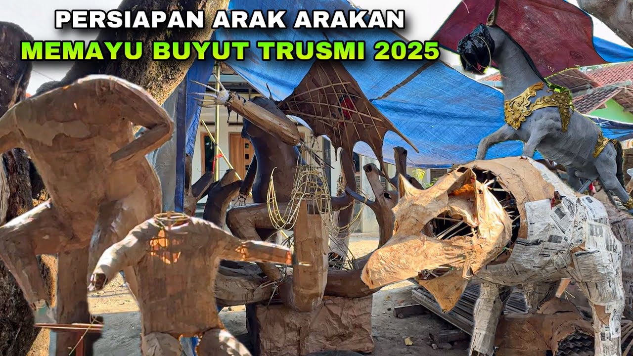 Persiapan Arak arakan MEMAYU BUYUT TRUSMI 2025 ❗️