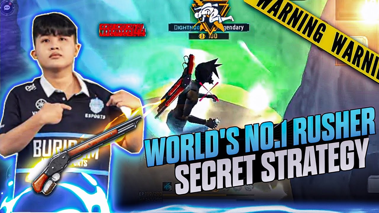 BRU WASSANA TOURNAMENT TECHNIQUES 😱🏆! T1 RUSHER SECRET 🔥