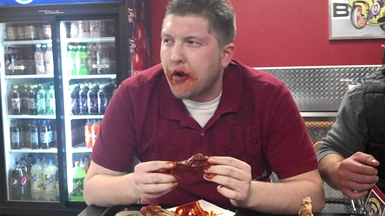 Cluck U Chicken Wing Challenge 911 Sauce!!!