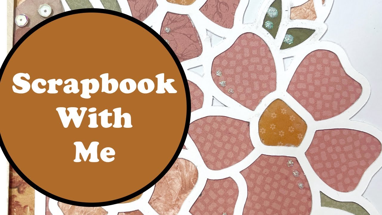 The May Cut Of The Month File is HERE! Let’s Create An Easy Scrapbook Page!