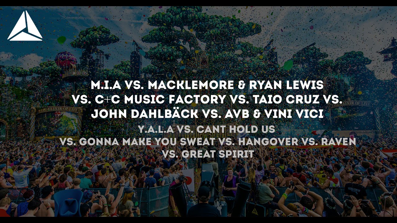 Macklemore vs. Taio Cruz vs AVB - Cant Hold Us vs Hangover vs. Great Spirit [AdinUnited VIP Mashup]