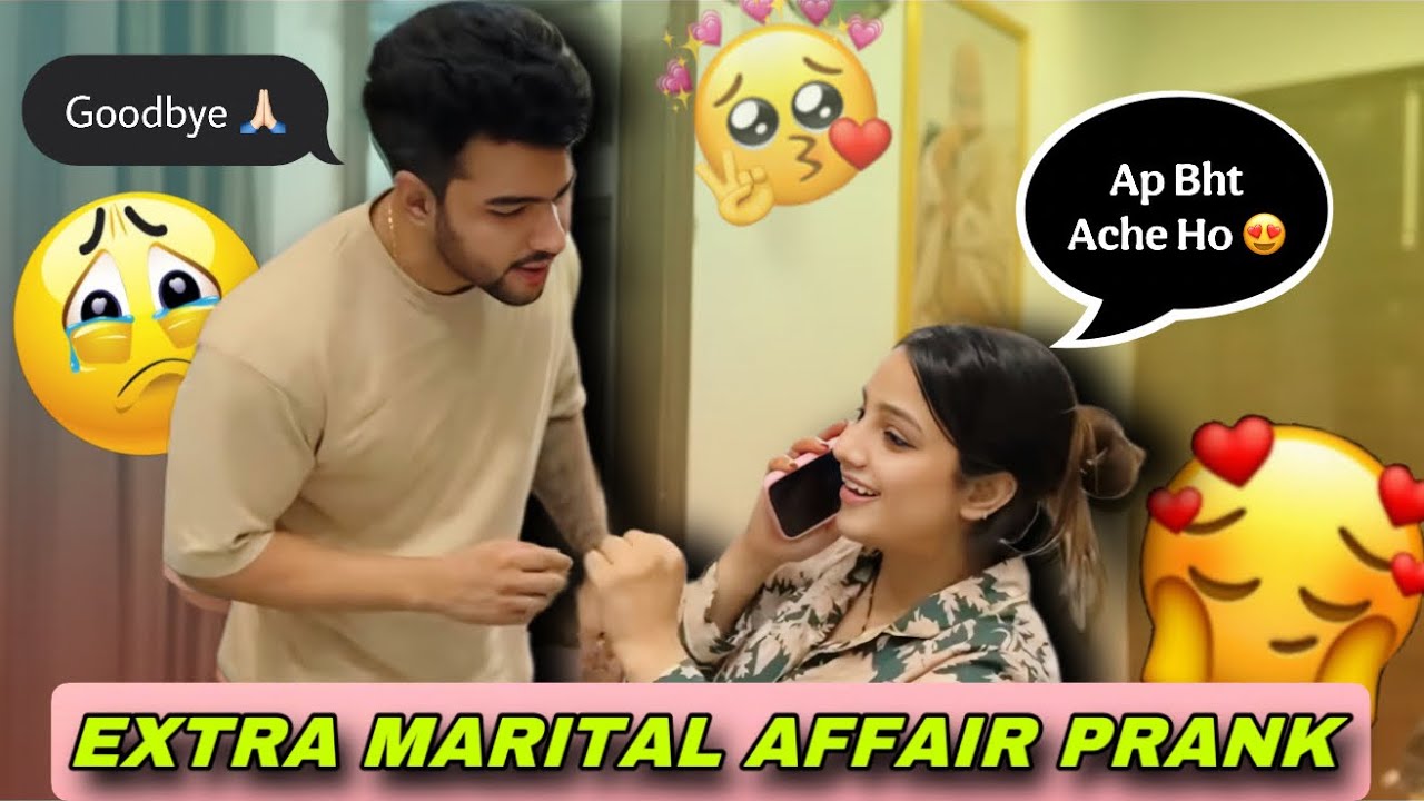 EXTRA MARITAL AFFAIR PRANK ON HUSBAND | @tusharshrutivlogs