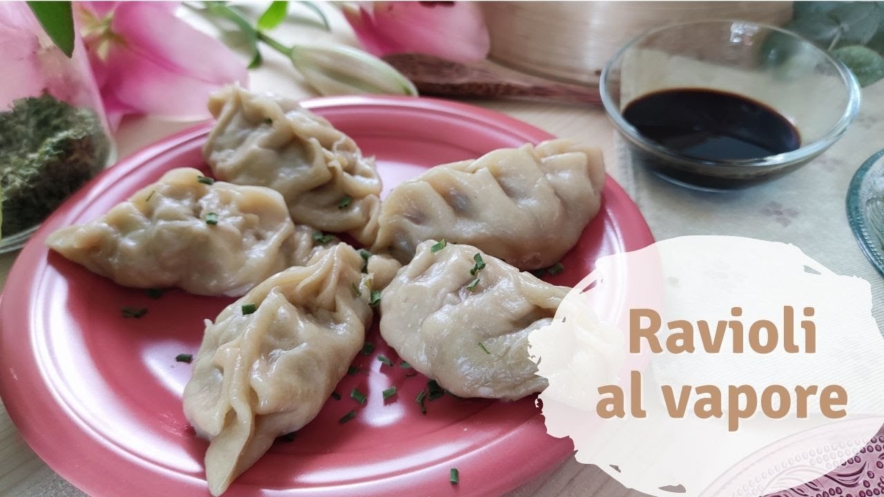 Ravioli al vapore (Ricetta a prova di bambino)