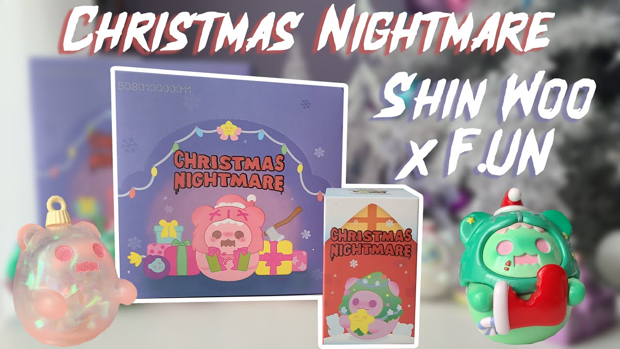 Christmas Nightmare by Finding Unicorn x Shin Woo (Full Case Unboxing)