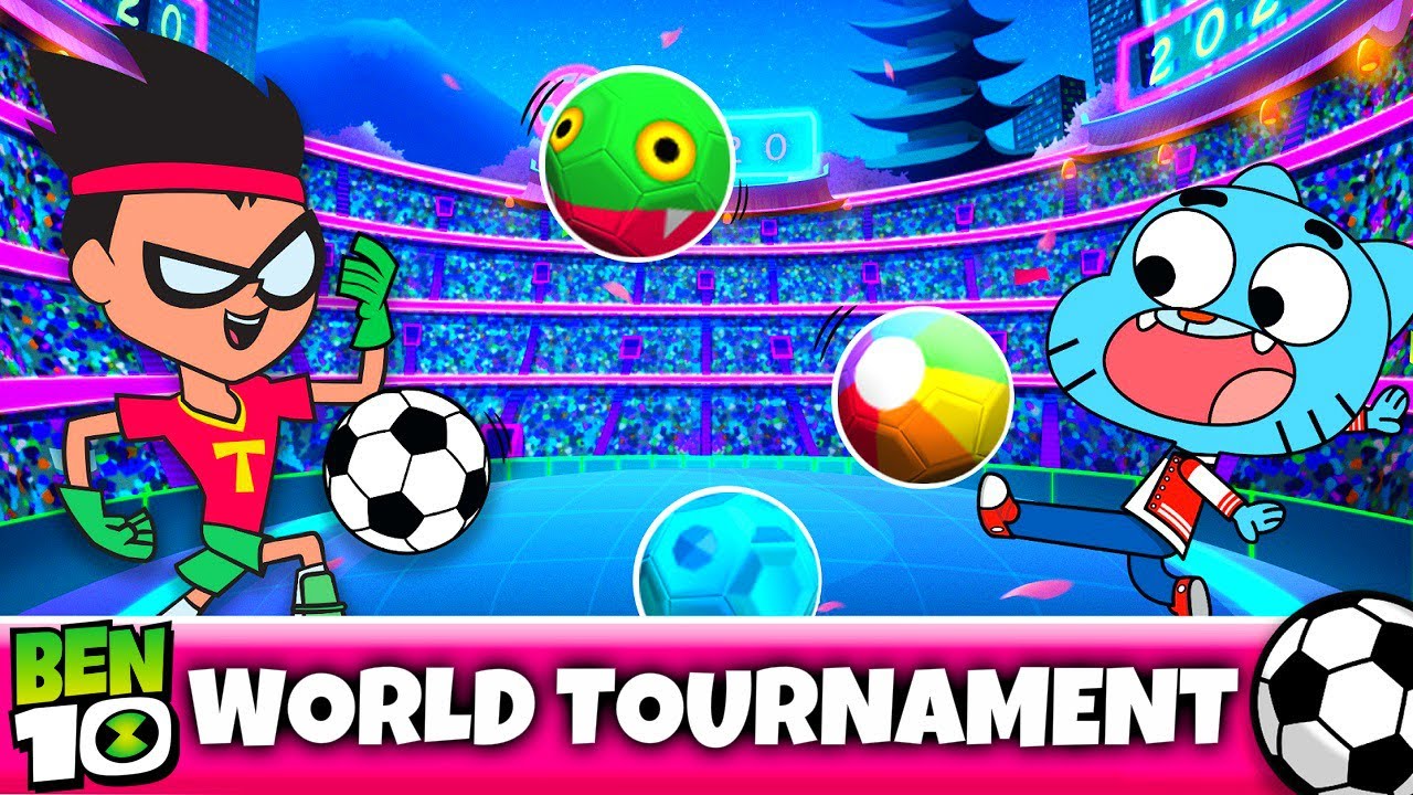 TOON CUP 2020 - BEN, GUMBALL AND ROBIN ARE THE BEST TEAM - CARTOON NETWORK GAMES