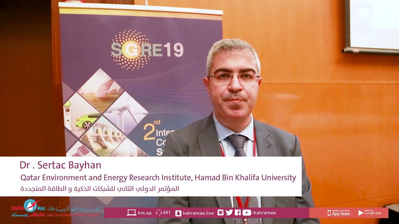 Dr. Sertac Bayhan\ Qatar Environment & energy Research Institute, Hamad Bin Khalifa University