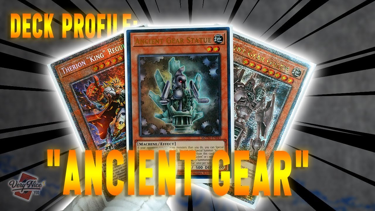 Yu-Gi-Oh! Deck Profile: ANCIENT GEAR 
