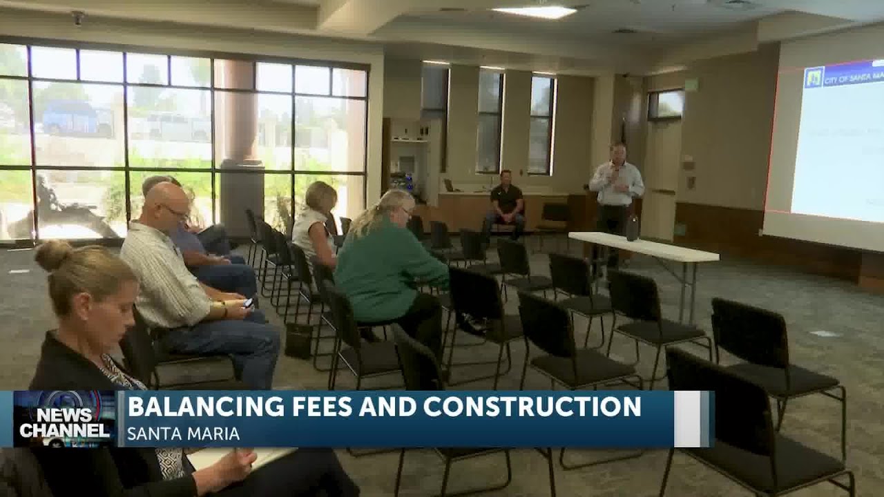 Public Workshop Series Discusses Changes to Development Fees in Santa Maria