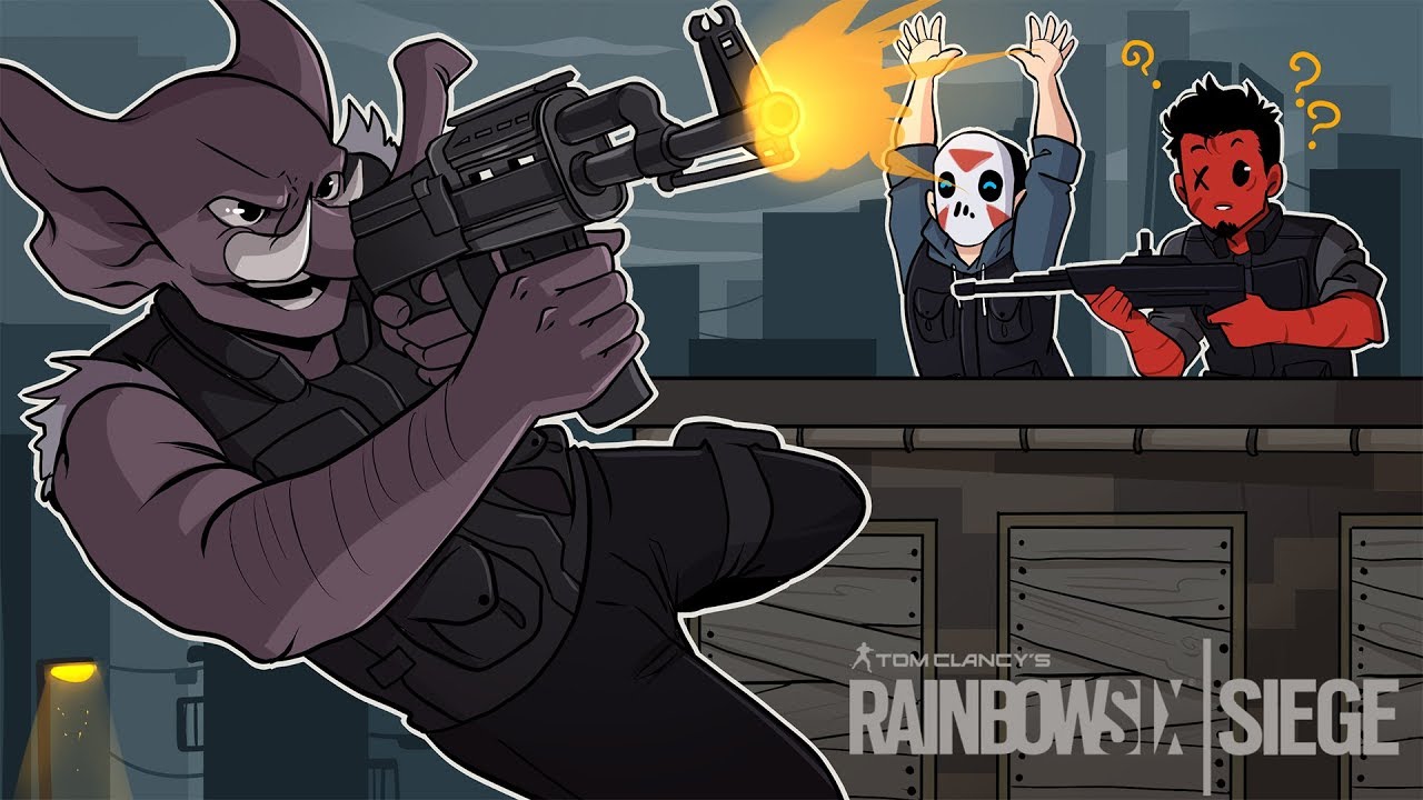 ТАКТИКА ПРЫЖКА ЛЕБЕДЯ! Rainbow Six: Siege (с H2O Delirious и Gorillaphent) R6 Blood Orchid