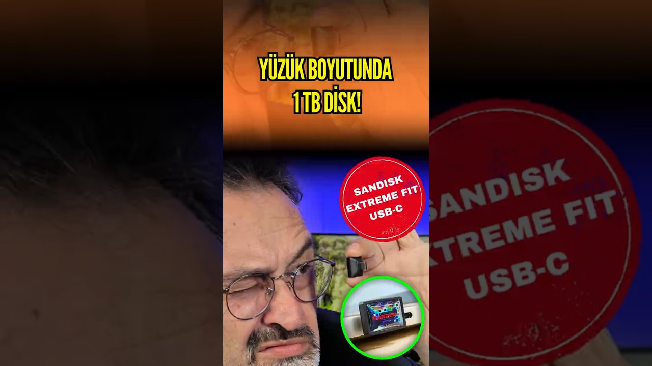 Sandisk Extreme Fit USB-C İncelemesi: K&uuml;&ccedil;&uuml;k Boyut, B&uuml;y&uuml;k Depolama